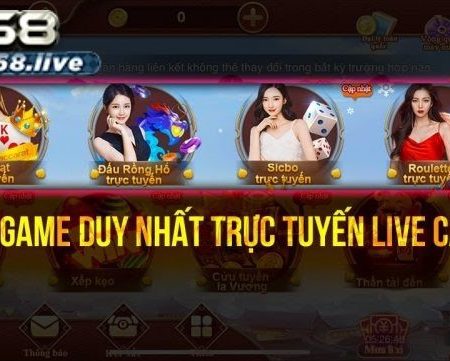 Trực tiếp game Casino cf68 cực hấp dẫn trên cổng game cf68