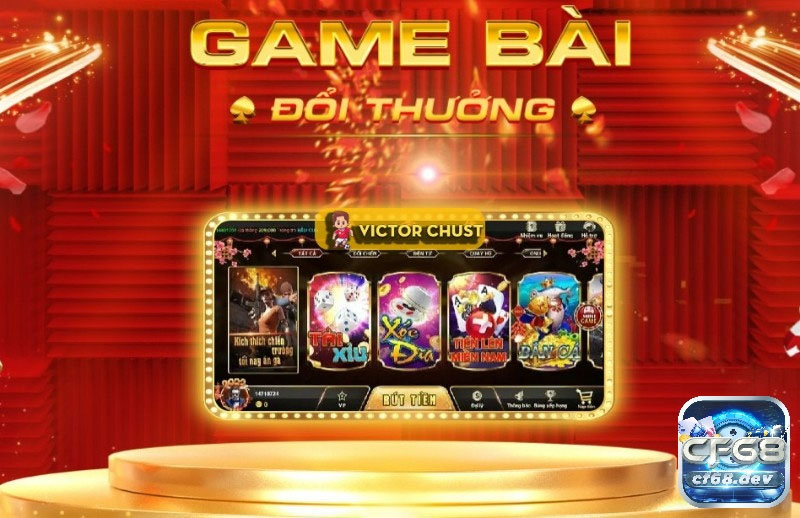 Kho game khủng đa dạng trên CF68 trải nghiệm cho điện thoại