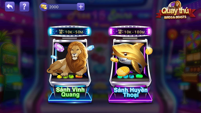 Luật chơi game quay thú online khá đơn giản