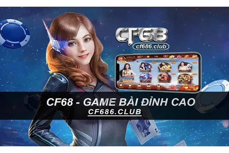 CF68 có giao diện trực quan, thân thiện và dễ sử dụng cho trò chơi Tài Xỉu