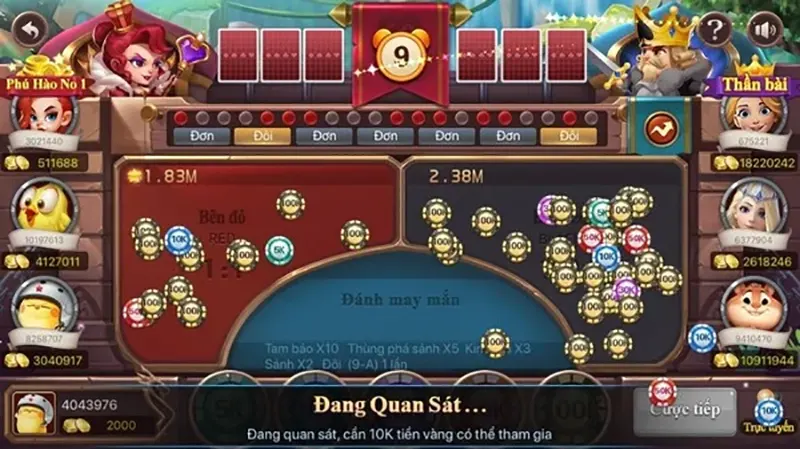 Kiếm tiền qua cổng cf68 đại chiến đỏ đen - Cách chơi game đại chiến đỏ đen có gì hấp dẫn