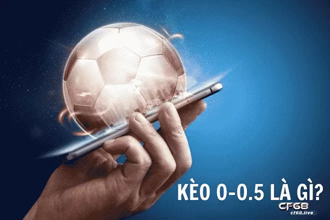 Kèo 0 0.5 là gì? Loại kèo 0 0.5 trong cá cược bóng đá?