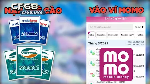 Cách Nạp Tiền Vào Momo Bằng Thẻ Cào Siêu Tiện Lợi