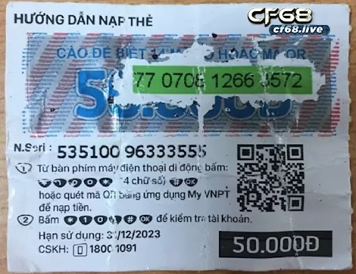 Hướng dẫn cách nạp thẻ cào bằng mã qr viettel một cách chi tiết 