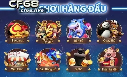 Những game hàng đầu tại CF68