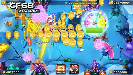 Bắn cá game cf68 - kiếm xèng khủng mỗi ngày