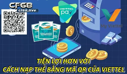 Hướng dẫn cách nạp thẻ bằng mã qr của viettel đơn giản, nhanh chóng 1