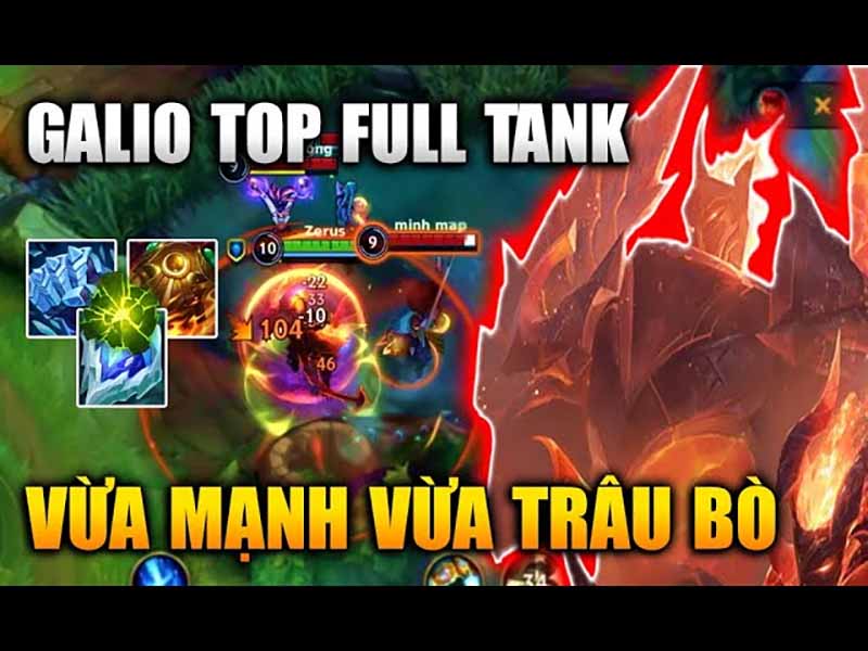 Nắm vững sức mạnh khi lên đồ đúng chuẩn cho galio