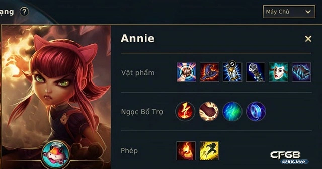 lên đồ annie tốc chiến