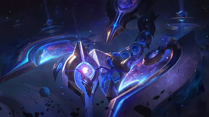 Skarner là vị tướng có chiêu cuối có thể áp chế và khắc chế leesin