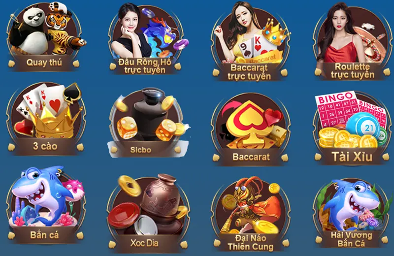 Đa dạng kho game hấp dẫn trên CF68 IOS