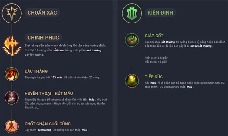 Tạo nên những combo hủy diệt đối thủ với bảng ngọc Rengar