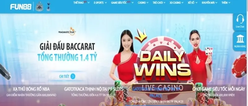 Fun88 casino có những đặc điểm nổi bật gì?