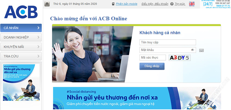 Acbonline phiên bản cũ có điểm gì nổi bật được yêu thích?