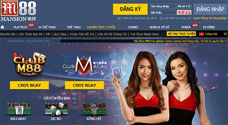 Chơi game m88 trực tuyến - Đặc điểm nổi bật của nhà cái M88