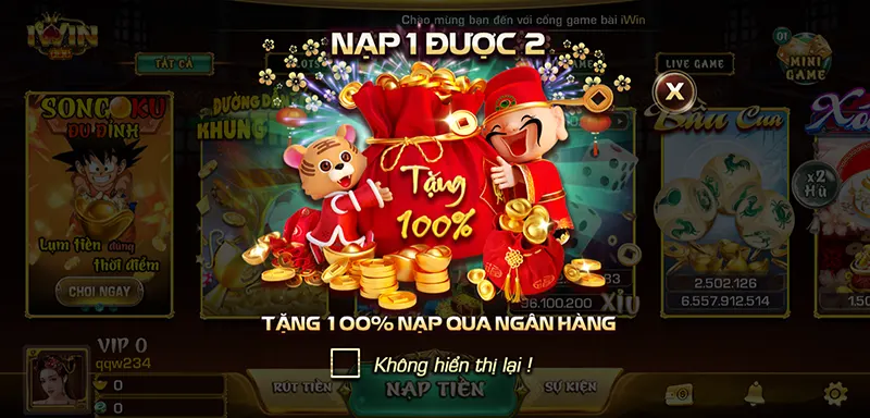 Kho game đa dạng của IWIN bào gồm những trò chơi nào?