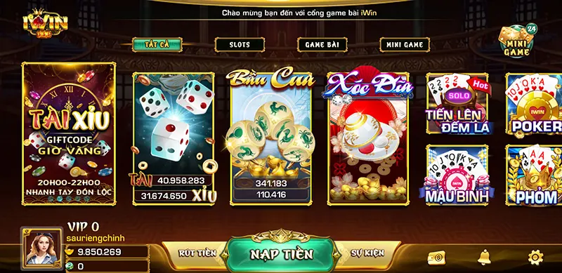 Cổng game IWIN được đánh giá bảo mật tuyệt đối cho người chơi