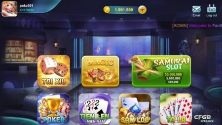 Fan88 – Cổng game đổi thưởng trực tuyến hot nhất 2022