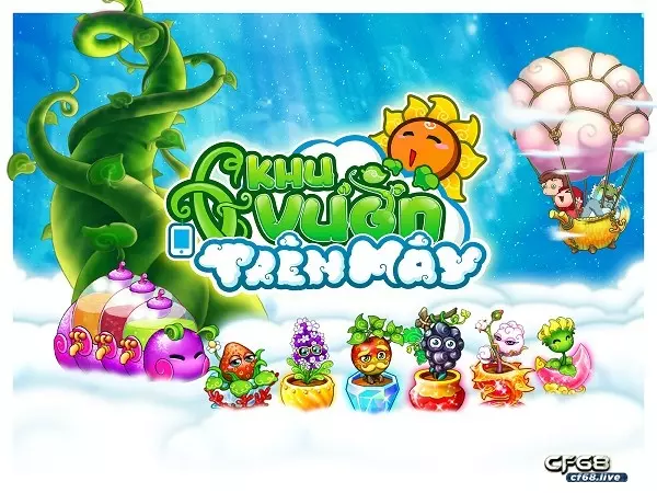 Khu vườn trên mây Mobile là game nu nhẹ nhàng nhưng hấp dẫn