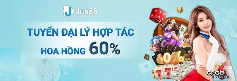 Làm đại lý của jun88 không bao giờ bạn thiệt thòi