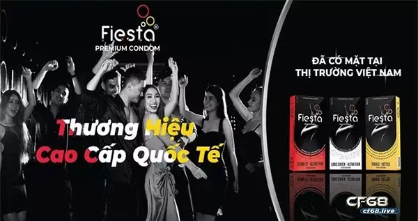 Sản phẩm bao cao su mới Fiesta mang lại những khoái cảm tột cùng cho cuộc yêu của bạn!