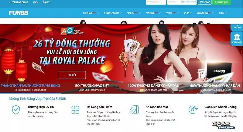 Fun88 đăng nhập - Cách đăng nhập Fun88 cực chuẩn