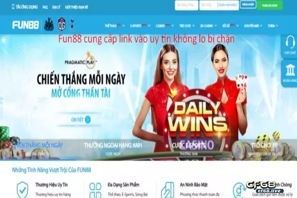 Giải pháp truy cập link fun88