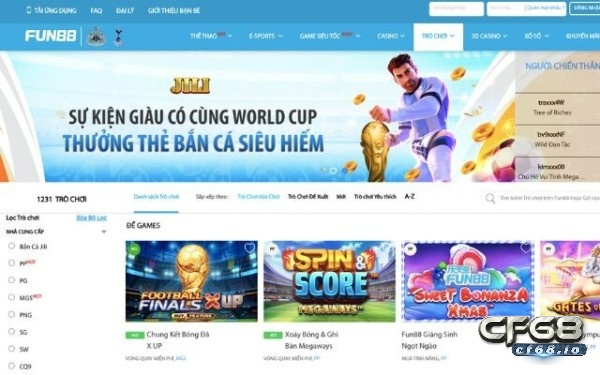 Fun88zone là một trang cá cược phụ của nhà cái Fun88