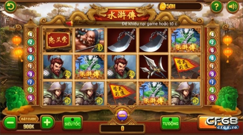 Cách chơi game Thủy Hử cực kỳ đơn giản