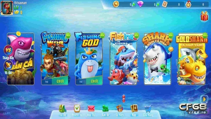 Hướng dẫn cách chơi game bắn cá hoàng kim 