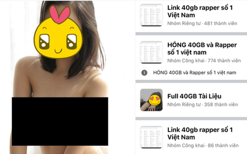 Xin link 40gb rapper là gì? Hành động xấu trên mạng xã hội