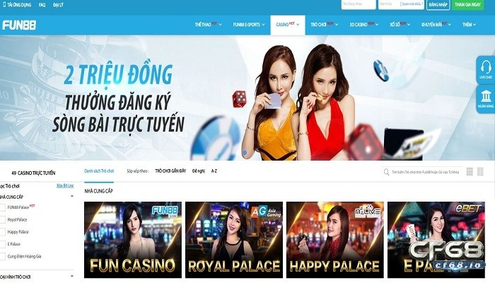 Fun88.comvn the thao- Nhà cái cá cược uy tín hàng đầu Châu Á.