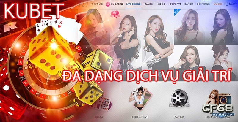 KuBet Casino cung cấp đa sản phẩm phong phú.