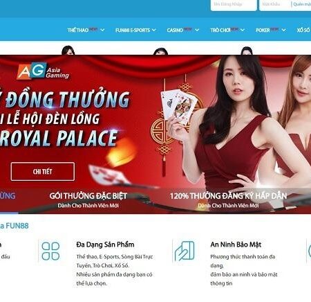 Fun88Bet – Điểm đến tuyệt vời cho người yêu thích cược online