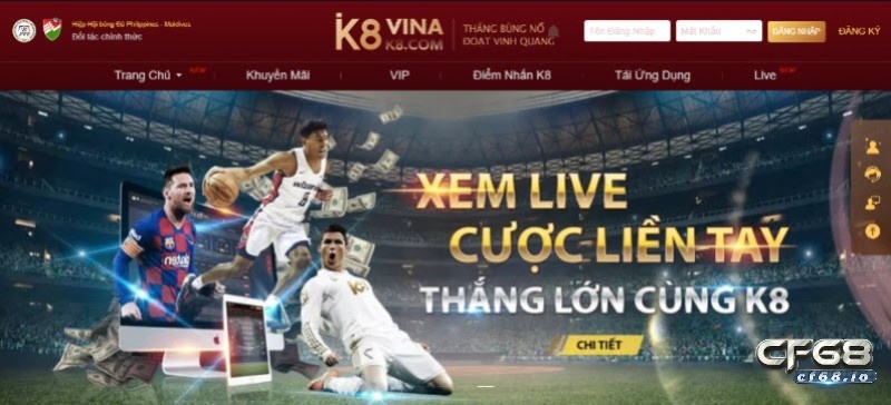 K8vina com- Nơi thỏa mãn niềm đam mê cá cược