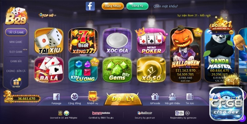 Điểm mạnh B29 bet sở hữu