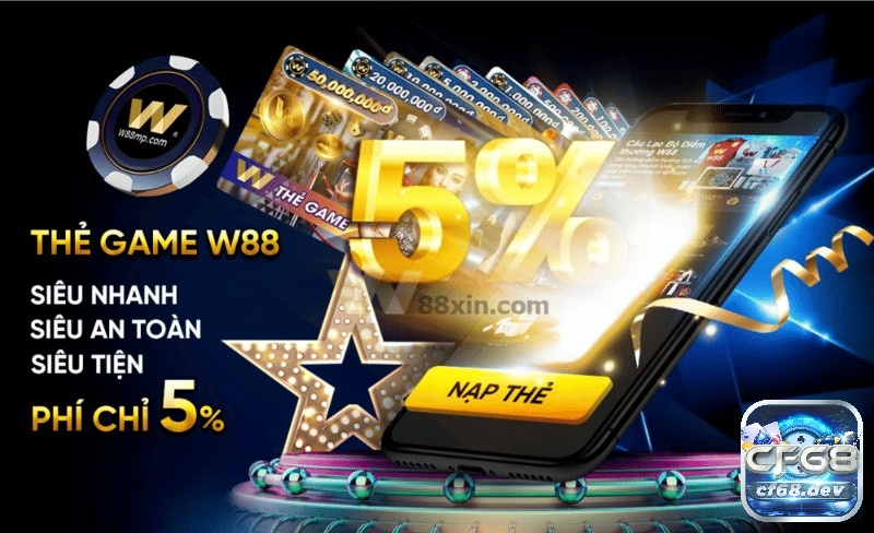 W88 cung cấp nhiều thể loại game