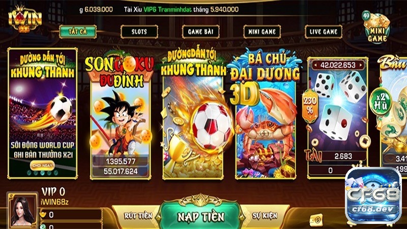 Iwin online truc tuyen - Cổng game uy tín số 1 hiện nay