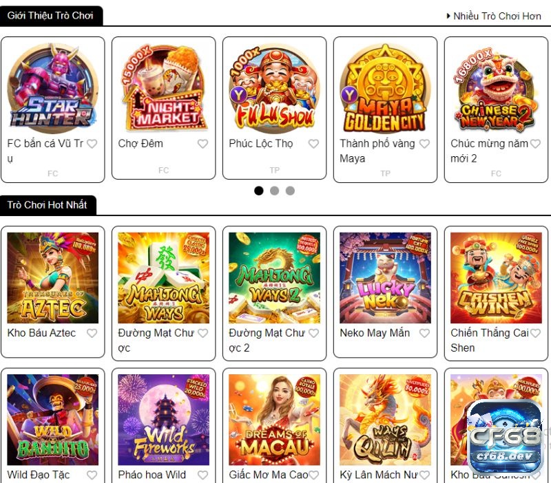 Game Slot thiết kế đồ họa đẹp, sinh động