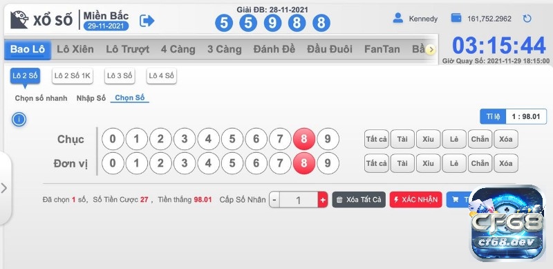 Chơi xổ số online tại nhà cái jun88