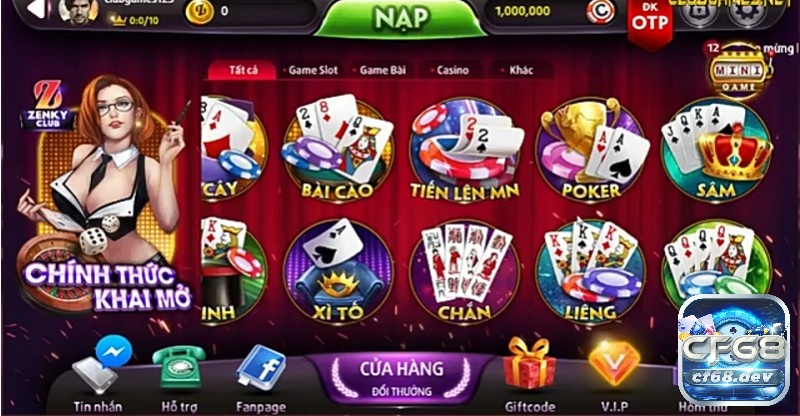 Game đánh bài đổi thưởng uy tín và phổ biến