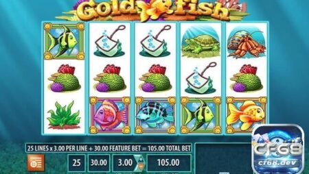 Gold Fish casino slot với giải thưởng lớn nhất 1.050.000$