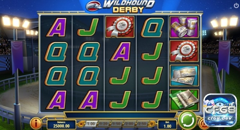 Wildhound Derby slot với tiền thắng lên đến x15000 lần