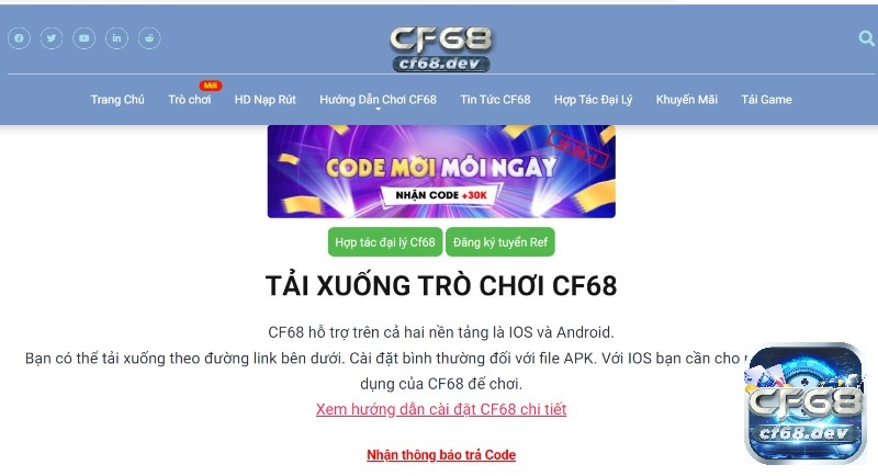 CF68 là chuyên trang tải Game CF68 chính thức từ CF68 Club