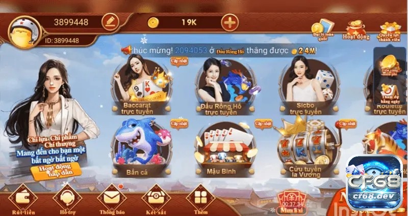 Live casino 88 có giao diện tiện lợi, bảo mật và cskh chuyên nghiệp