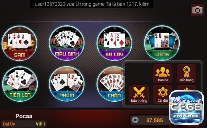 Game đánh bài trực tuyến với đa dạng có thể loại cho người chơi dễ dàng lựa chọn phù hợp