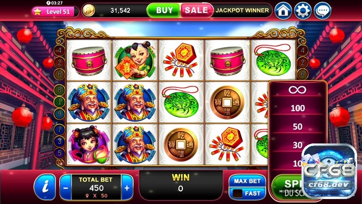 Lối chơi của slot game này khá tương tự các slot trực tuyến khác