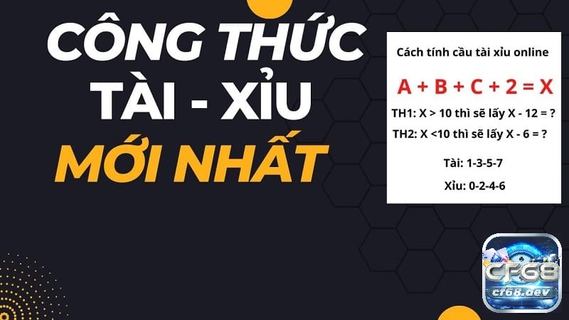 Giải đáp về công thức tính tài xỉu online