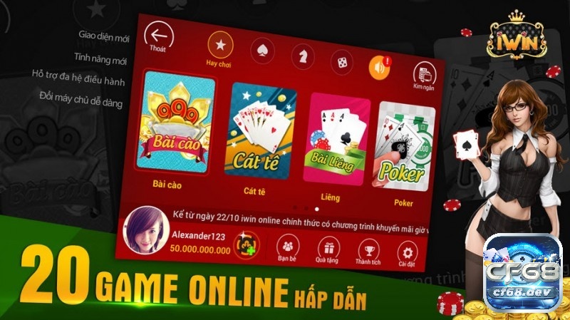 Tải game đánh bài iwin về điện thoại - Tìm hiểu về cổng game iwin