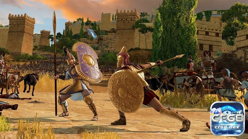 Đồ họa game A Total War Saga: TROY vô cùng đẹp mắt